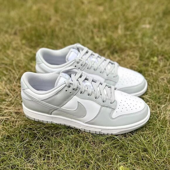 Women's Nike Dunk Low Light Gray Monochrome - Brand New With Original Box - Picture 3 of 6